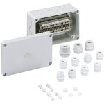 Spelsberg - bo�tier pour bloc de jonction rk 4 / 18 k - 18x4q 110 x 180 x 90 plastique gris 1 pc(s) y460992 ...