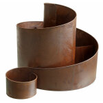 Spetebo - fer  repasser en spirale - nature rust - environ 58, 5 x 43 x 41 cm