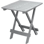 Spetebo - table de jardin tevere 80x72x70 - coloris : gris Spetebo - table de jardin tevere 80x72x70 - coloris : gris