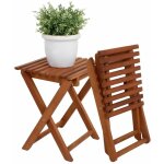 Spetebo - tabouret pliant tacoma eucalyptus fsc - 1 pi�ce (2 par carton d'emballage)