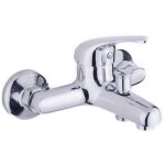 Sphera - m�langeur de baignoire avec kit douche chrome avec monocommande mod. alice