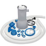 Kit combo spid'o pool avec groupe de filtration ? pour piscine jusqu' 8 m ? pompe 90 w ? dbit 3, 5 ...
