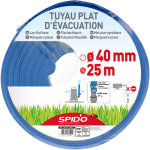 Spido - tuyau plat d'�vacuation 25 m � 40 mm