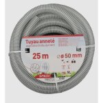 Spido tuyau pvc arm souple ? 7 m ?  50 mm ? flexible renforc  spirales pour aspiration et refoulement ...