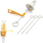 Spirale twister de pommes de terre, coupeur de tour de pomme de terre, coupe - pommes de terre en spirale, ...