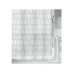 Rideau de douche peva construct 180x200cm noir & blanc spirella Rideau de douche peva construct 180x200cm noir & blanc spirella