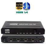 Splitter 4 hdmi 1. 4 full hd 1080p 3d 4 sorties haute r�solution switch