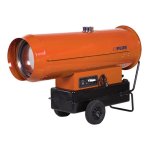 S plus - splus - g�n�rateur d'air chaud fioul auto � chemin�e 150 mm 110 kw - gf110. 1ac