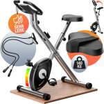 Sportana - eagle 2 vlo d'appartement d'exercice pliable silencieux 16 niveaux 2 sangles fitness vlo ...