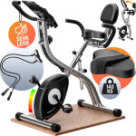 Eagle 3 vlo d'appartement d'exercice pliable 16 niveaux capteur pouls 2 sangles fitness vlo semi - ...