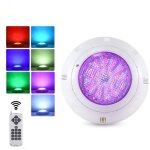 Spot led piscine en saillie rgb avec t�l�commande - 12v ac - 24w