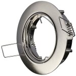 Spot de plafond rond mobile satin� v - tac gu10 vt - 779