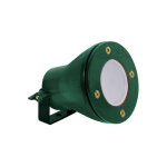 Lampe led étanche - spot immergeable étang - aluminium vert - 300lm - ip68 Lampe led étanche - spot immergeable étang - aluminium vert - 300lm - ip68
