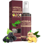 Spray anti - cheveux gris 100ml - s�rum capillaire noirceur intense, soin nourrissant pour cuir chevelu ...