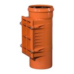 Stabilo - sanitaer - ostendorf kg kg tuyau de nettoyage 223600 dn / od 200, couvercle carr�