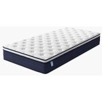 Stanew ? matelas � ressorts ensach�s 90x190 cm ? 25 cm d'�paisseur ? 7 zones de confort ? respirant et ...