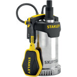 Stanley - pompe immerge, eau claire, 750 w, acier inoxydable, interrupteur  flotteur, aspiration  ...