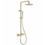 Stano. - colonne de douche thermostatique manda or bross� avec technologie cooltouch�