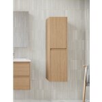 Stano. - grande armoire de rangement fortina hauteur 120 cm chêne clair 30 cm Stano. - grande armoire de rangement fortina hauteur 120 cm chêne clair 30 cm