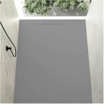 Stano. - receveur de douche 90 x 120 cm extra plat cover en rsine surface ardoise bton