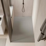 Stano. - receveur de douche 90 x 160 cm extra plat piatto en solicast� surface ardois�e gris