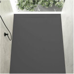 Stano. - receveur de douche 90 x 170 cm extra plat cover en r�sine surface ardois�e anthracite