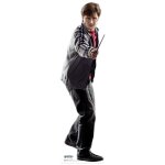 Star cutouts - figurine en carton harry potter avec baguette magique en tenue de ville harry potter hauteur ...
