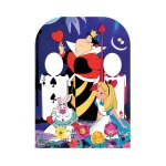 Star cutouts - figurine en carton passe tete alice au pays des merveilles hauteur 131 cm Star cutouts - figurine en carton passe tete alice au pays des merveilles hauteur 131 cm