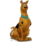 Star cutouts - figurine en carton scooby doo hauteur 135 cm