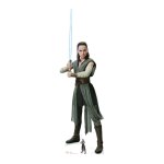 Star cutouts - sc1072 figurine en carton rey avec un sabre laser star wars h 222 cm
