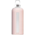 Star electric blush 0, 85l gourde verre avec couvercle, sans bpa rose 8648. 40 - sigg