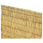 Stars - paravent arella 2x3 mt en tiges de bambou 3 / 4 mm avec reliure en nylon arelle pour jardin exte'rieur ...