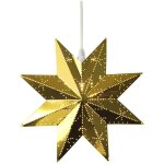 Star trading petite �toile en m�tal � classic � avec douille e14, motif � trous, fonctionnement �lectrique, ...