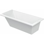 Duravit - starck baignoire rectangulaire 1 dossier 1600x700 mm - acrylique blanc Duravit - starck baignoire rectangulaire 1 dossier 1600x700 mm - acrylique blanc