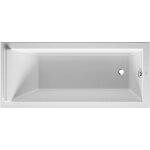 Duravit - starck baignoire rectangulaire 1 dossier 1700x750 mm - acrylique blanc Duravit - starck baignoire rectangulaire 1 dossier 1700x750 mm - acrylique blanc