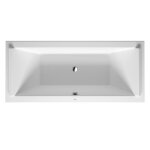 Duravit - baignoire starck rectangulaire 1800x800 mm, avec deux dossiers, avec un appui - tête, en acrylique ... Duravit - baignoire starck rectangulaire 1800x800 mm, avec deux dossiers, avec un appui - tête, en acrylique ...