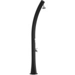 Douche extrieure chauffage solaire noir cm 20x21x226 starmatrix rio ss0935 black