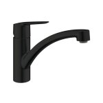 Grohe start - 324412432 - robinet de cuisine - mitigeur monocommande �vier - noir mat - bec bas - rotation ...