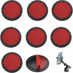 Start - 8 pcs disques de fixation, adhsifs pour tableau de bord voiture , disque adhsif pour support ...