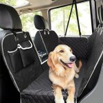 Housse de siège arrière pour chien, housse de siège de voiture pour chien 100% étanche avec fenêtre en ... Housse de siège arrière pour chien, housse de siège de voiture pour chien 100% étanche avec fenêtre en ...