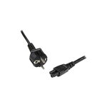 Com cable de 1m de alimentation pour ordinateur portable, prise eu à c5, 2. 5a 250v, 18awg, cable de ... Com cable de 1m de alimentation pour ordinateur portable, prise eu à c5, 2. 5a 250v, 18awg, cable de ...