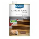 Cire anti - tache starlon parquet ciré liquide starwax 1l bois foncé Cire anti - tache starlon parquet ciré liquide starwax 1l bois foncé