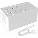 Station de charge usb, hub chargeur usb de 50 w à 10 ports, chargeur usb multiport avec smart detect, ... Station de charge usb, hub chargeur usb de 50 w à 10 ports, chargeur usb multiport avec smart detect, ...