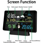 Station m�t�o 8 - en - 1 station m�t�o sans fil avec �cran tactile couleur 7. 5 pouces - thermom�tre ...