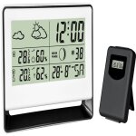 Station m�t�o avec sonde ext�rieure sans fil - chacon