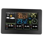 Station m�t�o wifi multifonction couleur app contr�le intelligent moniteur m�t�o temp�rature ext�rieure ...