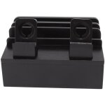 Station de recharge en bambou multifonction, 5 ports, support pour t�l�phones, tablettes, montres, appareils ...