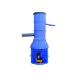 Station de relevage 345 l, 1, 8 m 1 pompe 250w 150l - min 7m