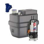 Pedrollo - station de relevage eaux charg�es 100l sar100 zxm1a / 40 15 m� / h + clapet anti - retour