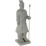 Dkd home decor - statue en fibre de verre d'un soldat de l'arme de terre c